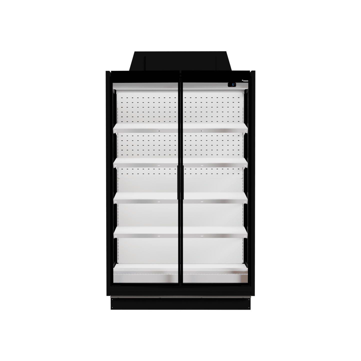 Fricon Display Chiller WD 2D FV R, 900 L, Two Glass Doors