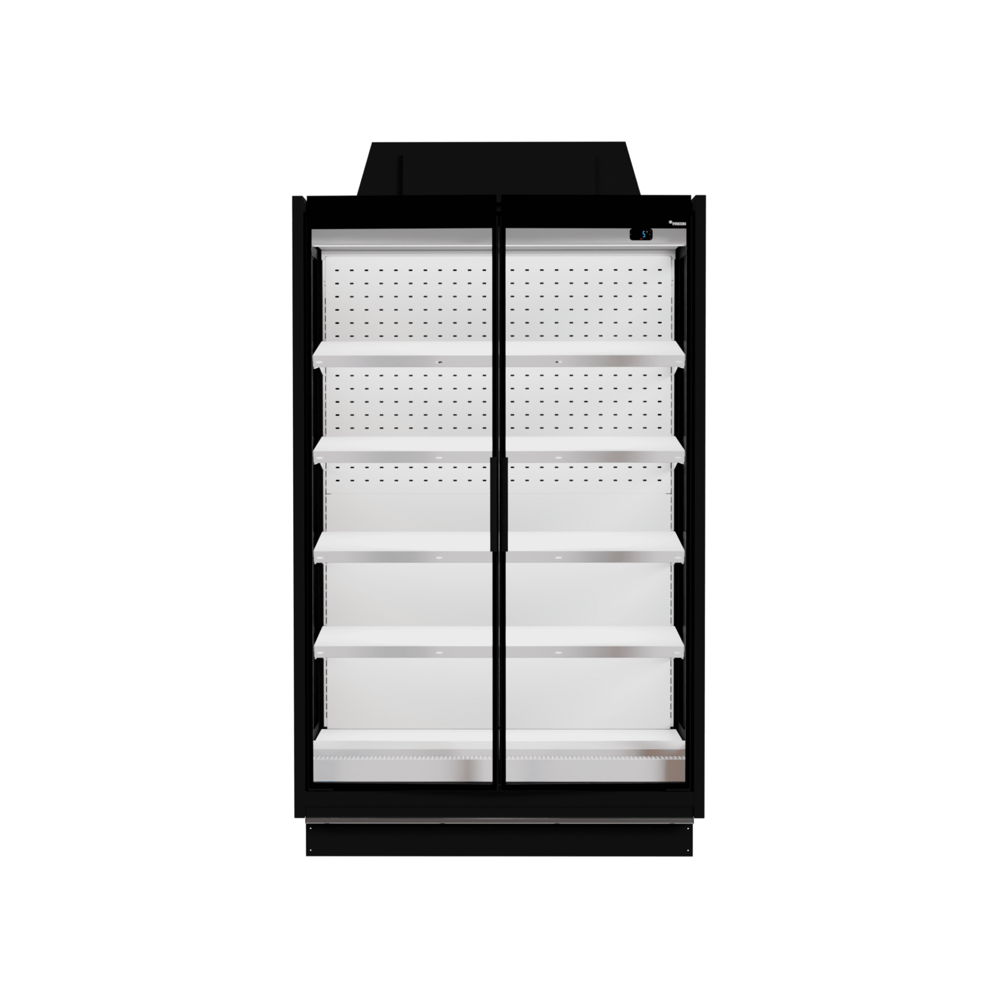 Fricon Display Chiller WD 2D FV R, 900 L, Two Glass Doors