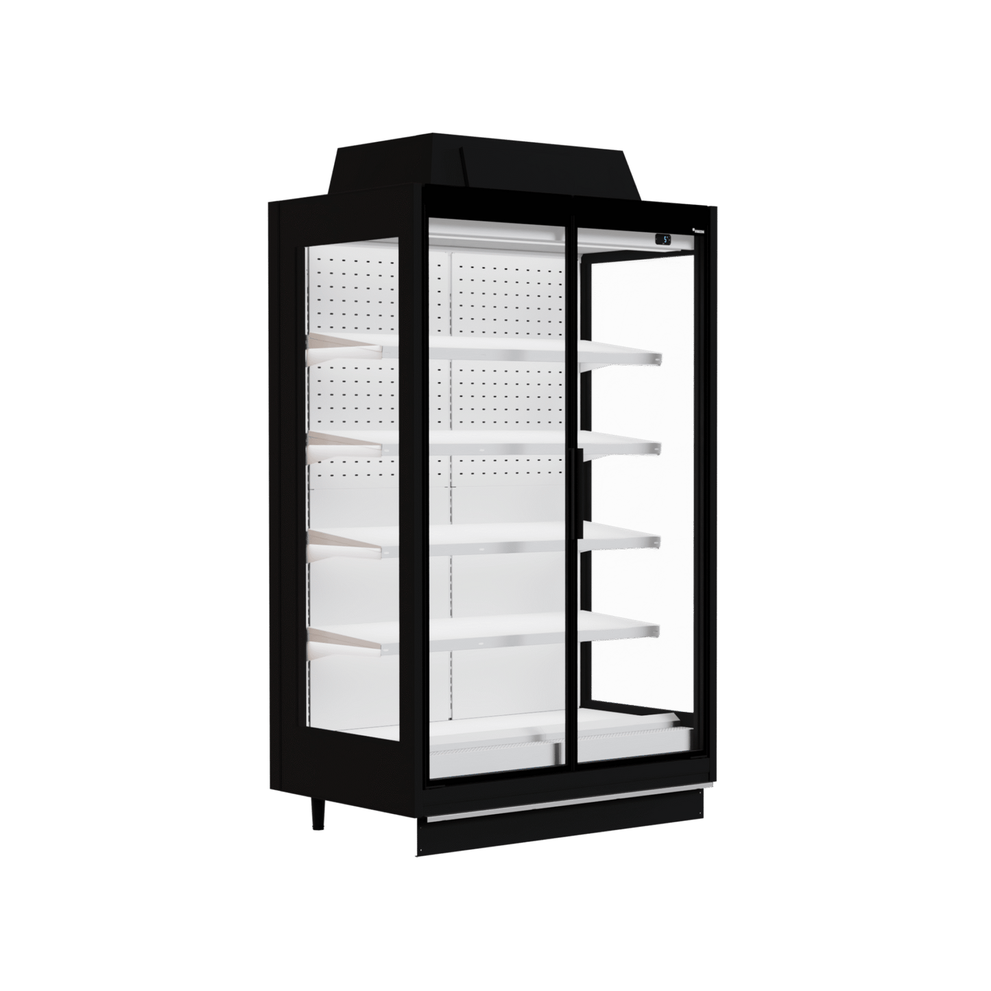 Fricon Display Chiller WD 2D FV R, 900 L, Two Glass Doors
