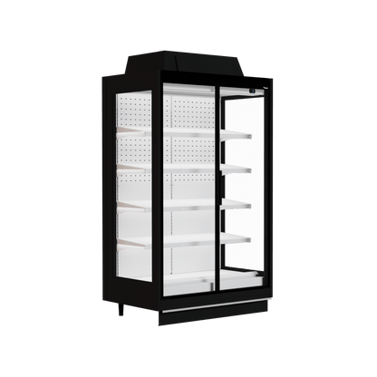 Fricon Display Chiller WD 2D FV R, 900 L, Two Glass Doors