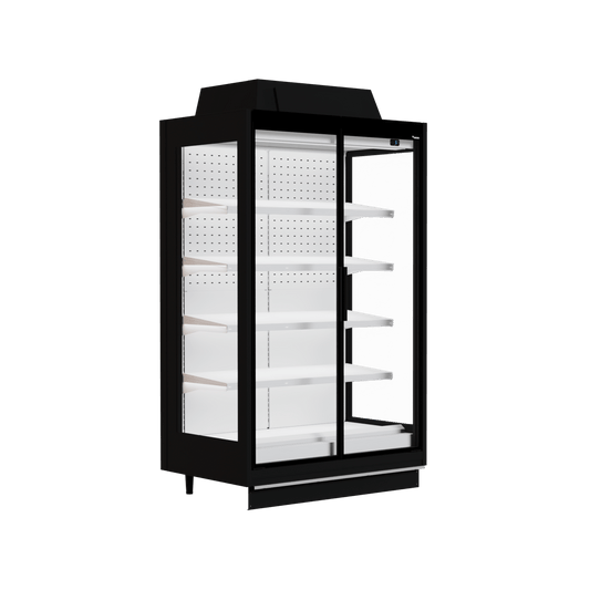 Fricon Display Chiller WD 2D FV R, 900 L, Two Glass Doors