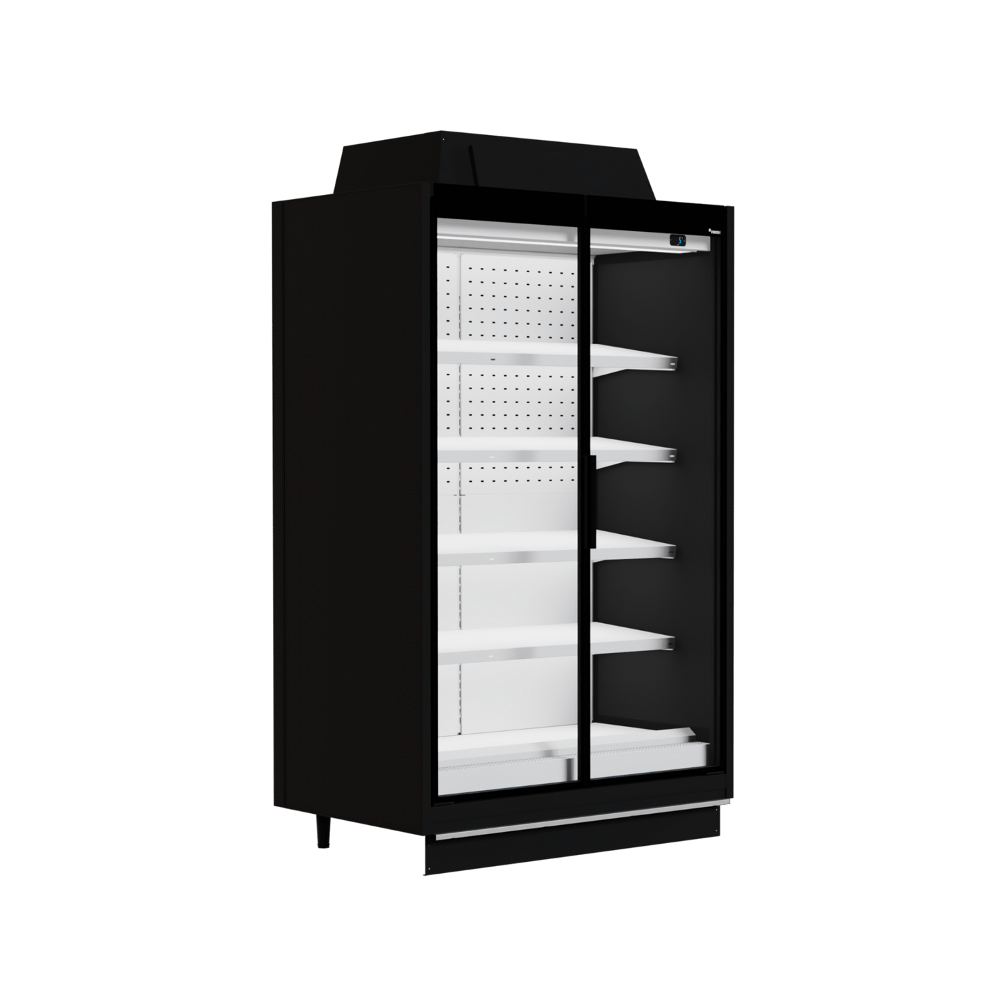 Fricon Display Chiller WD 2D FV R, 900 L, Two Glass Doors