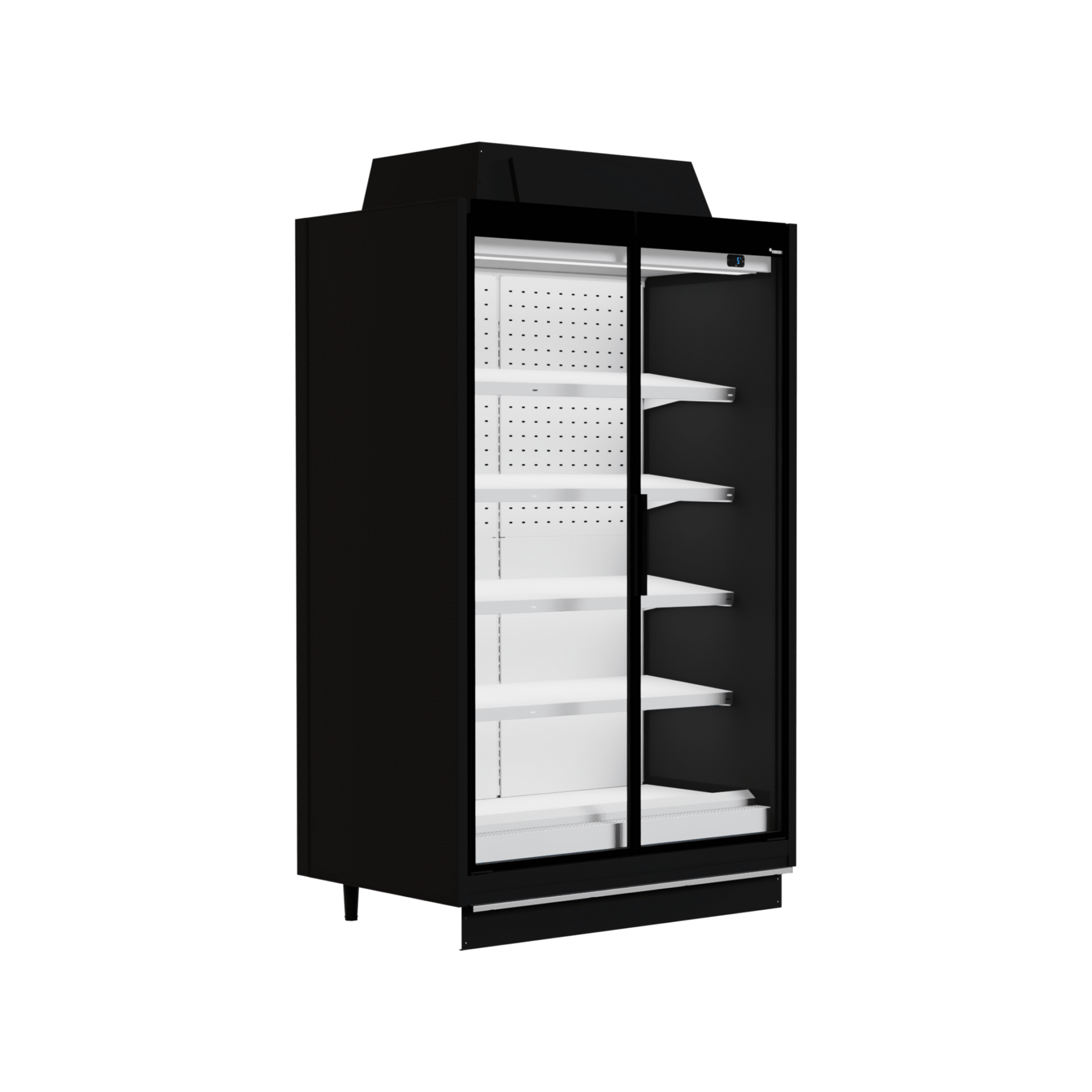 Fricon Display Chiller WD 2D FV R, 900 L, Two Glass Doors