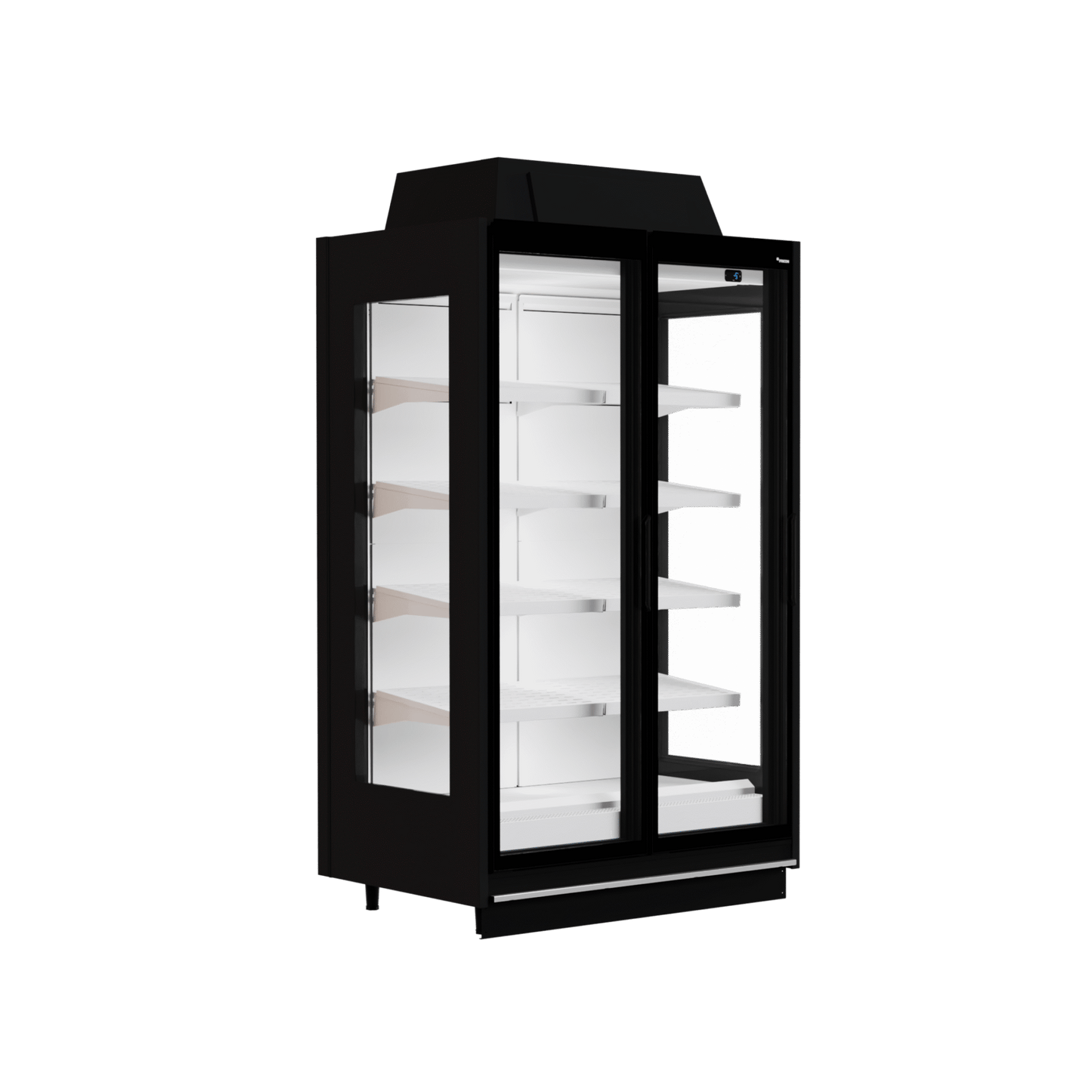 Fricon Display Freezer WD 2D FV DT, 863 L, Two Glass Doors