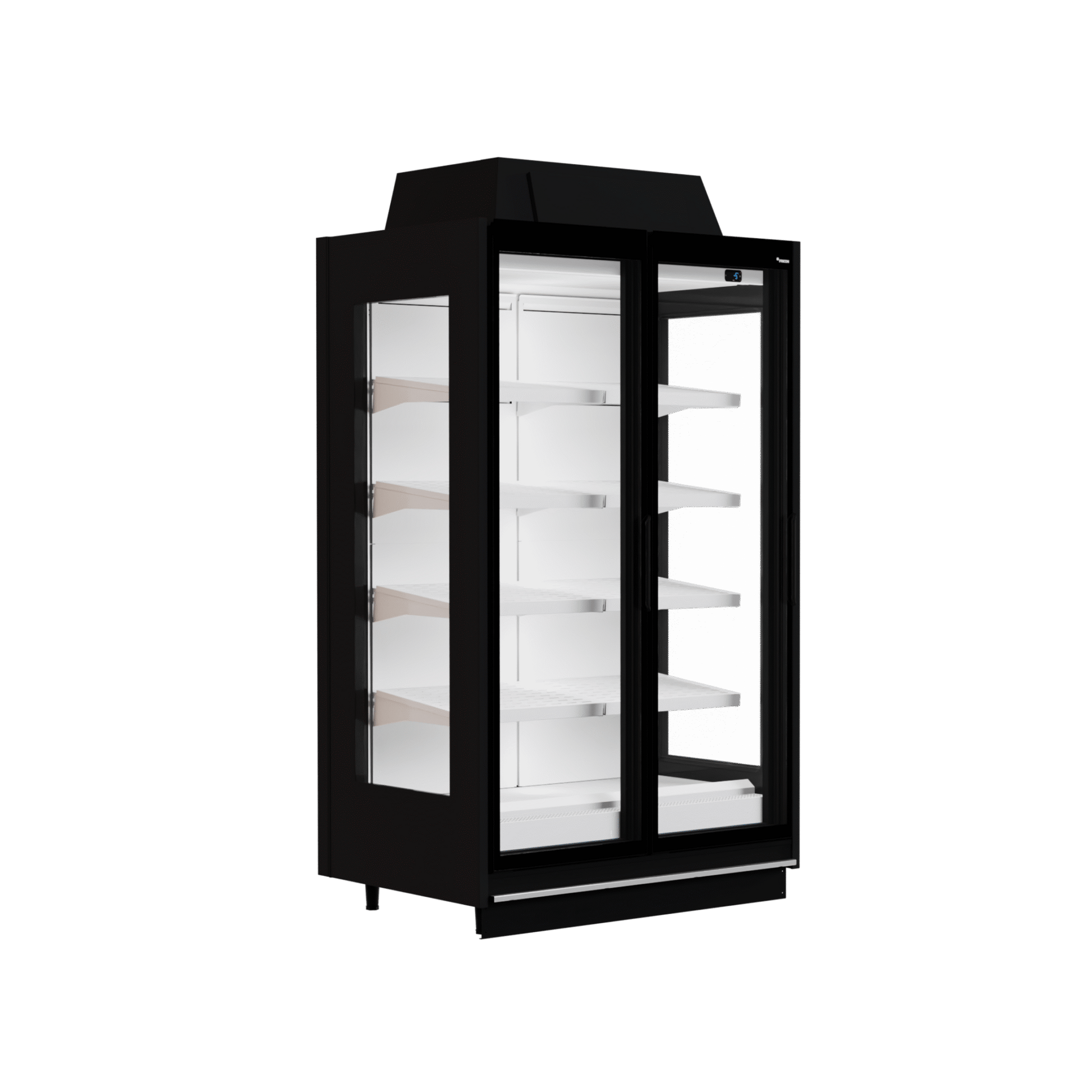 Fricon Display Freezer WD 2D FV DT, 863 L, Two Glass Doors