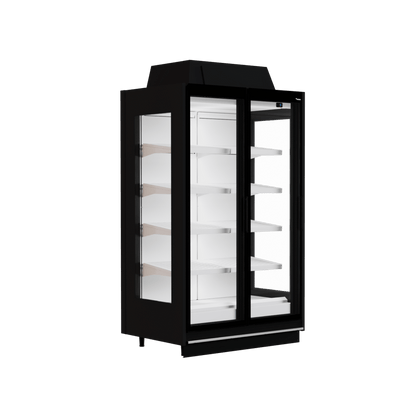 Fricon Display Freezer WD 2D FV DT, 863 L, Two Glass Doors