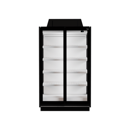 Fricon Display Freezer WD 2D FV DT, 863 L, Two Glass Doors