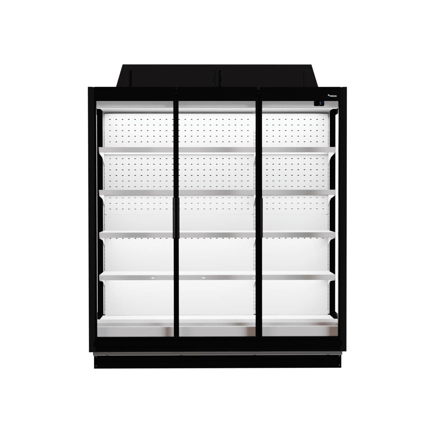 Fricon Display Chiller WD 3D FV R, 1349 L, Three Glass Doors