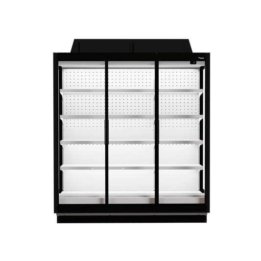 Fricon Display Chiller WD 3D FV R, 1349 L, Three Glass Doors