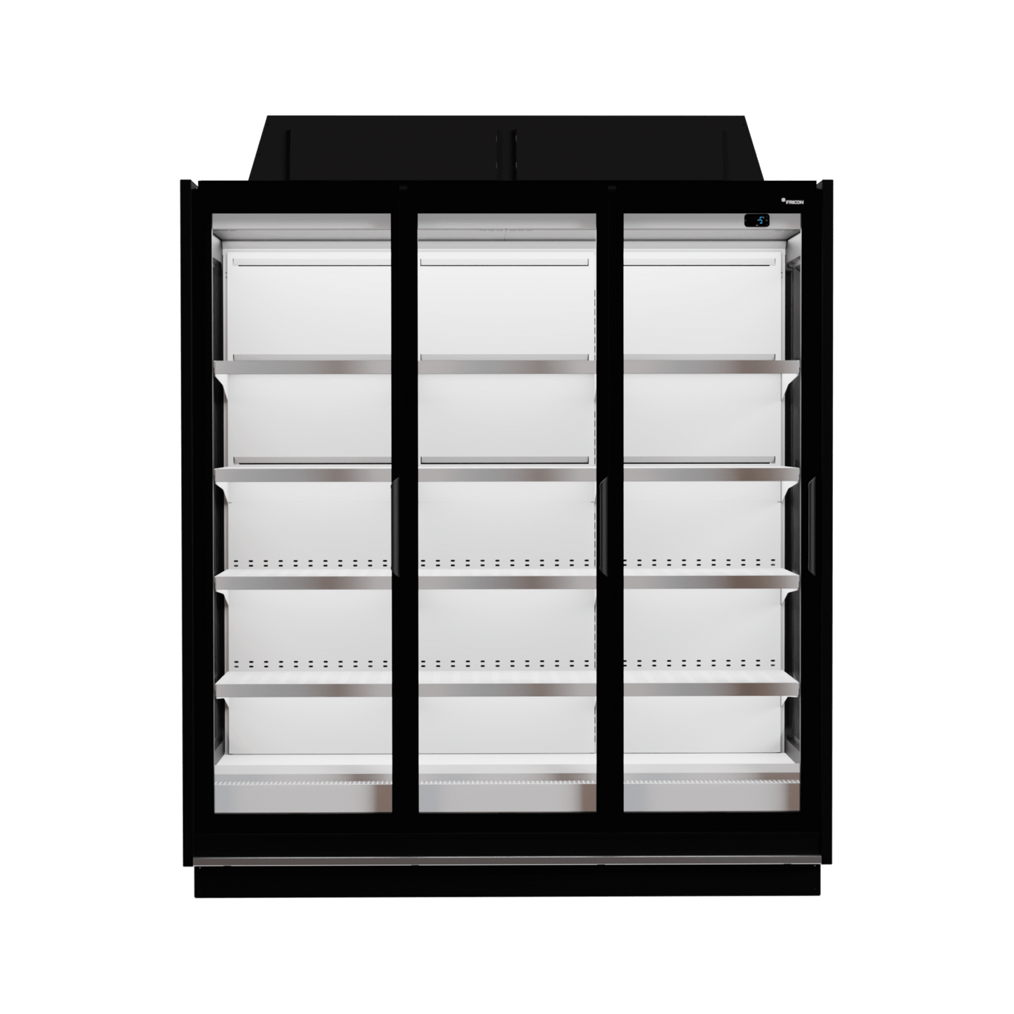 Fricon Display Freezer WD 3D FV DT, 1295 L, Three Glass Doors
