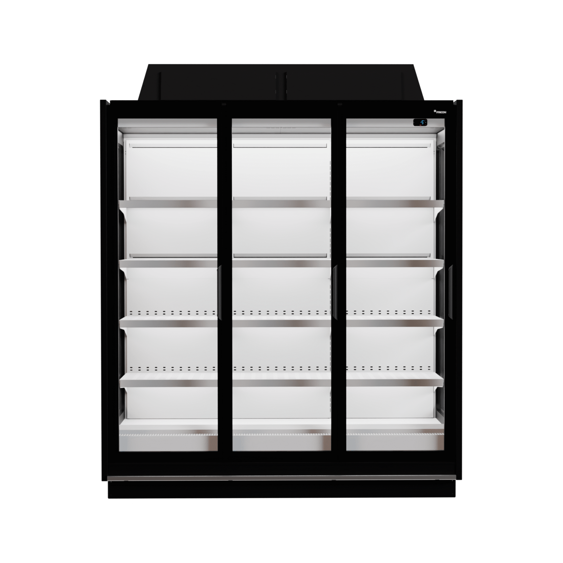 Fricon Display Freezer WD 3D FV DT, 1295 L, Three Glass Doors