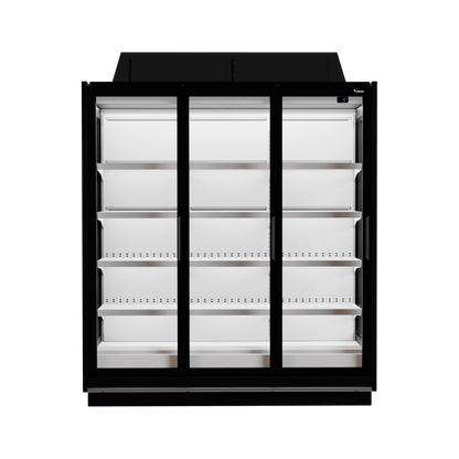 Fricon Display Freezer WD 3D FV DT, 1295 L, Three Glass Doors