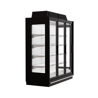 Fricon Display Freezer WD 3D FV DT, 1295 L, Three Glass Doors