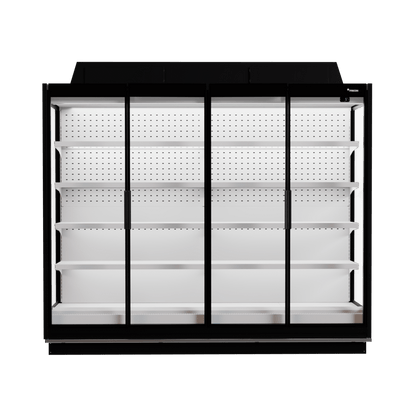 Fricon Display Chiller WD 4D FV R, 1799 L, Four Glass Doors