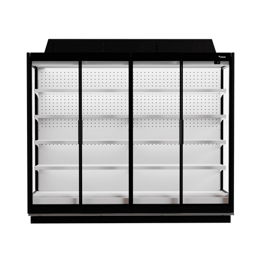 Fricon Display Chiller WD 4D FV R, 1799 L, Four Glass Doors