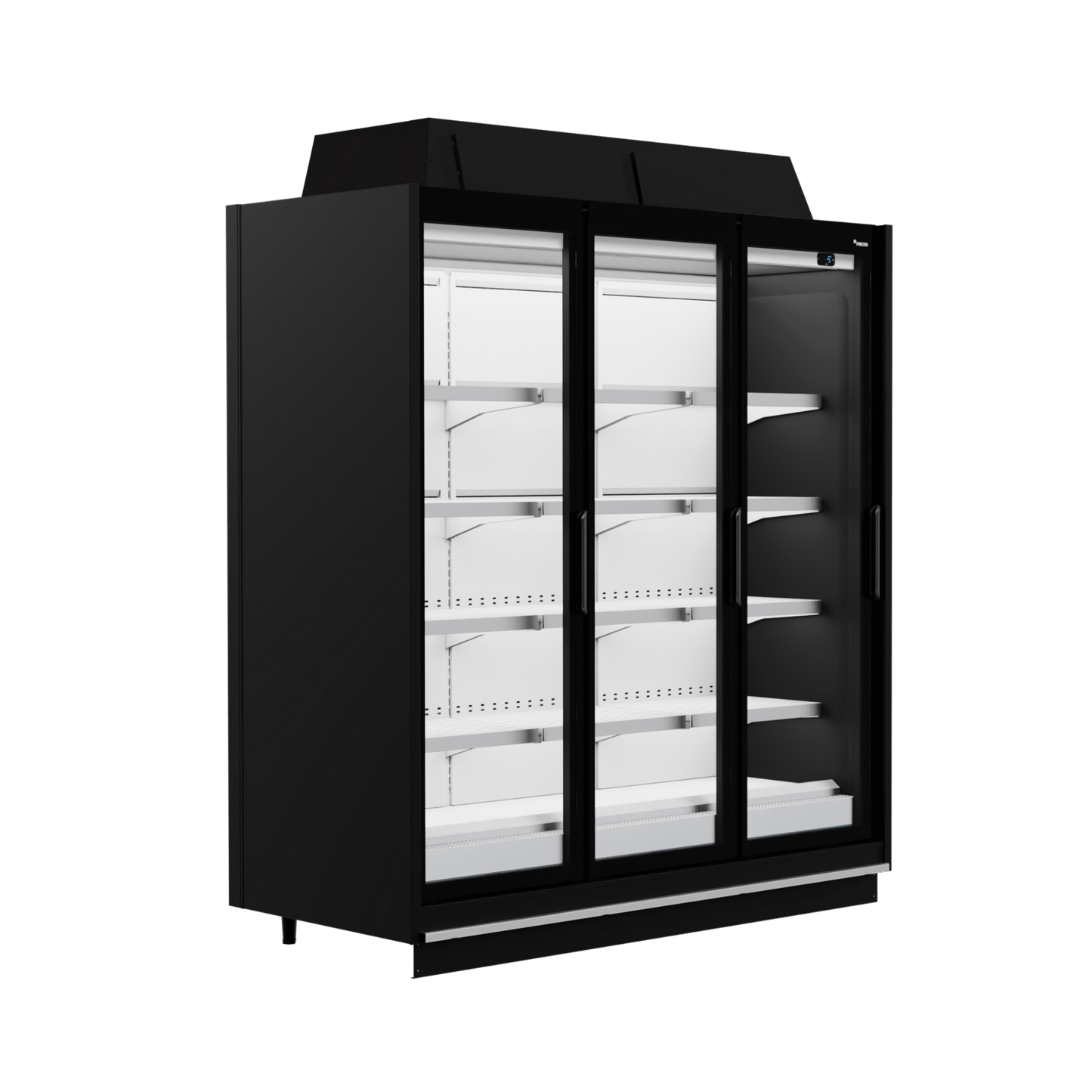Fricon Display Freezer WD 3D FV DT, 1295 L, Three Glass Doors