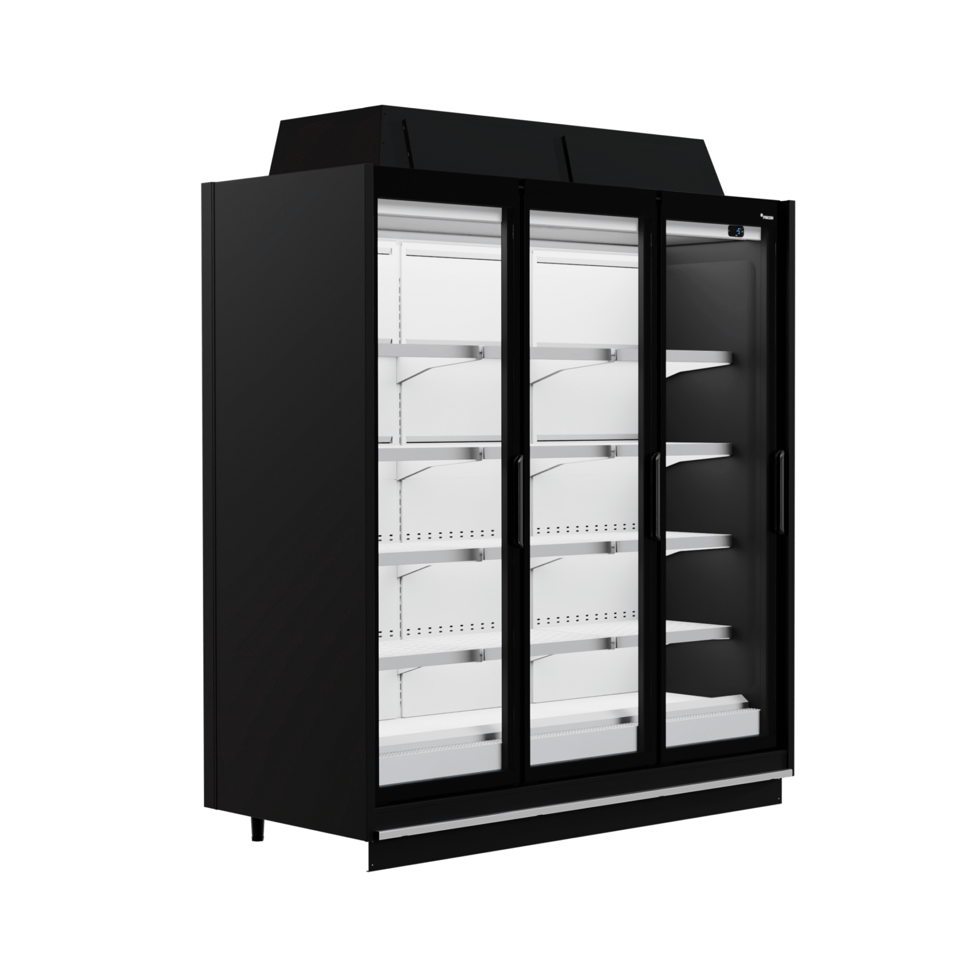 Fricon Display Freezer WD 3D FV DT, 1295 L, Three Glass Doors