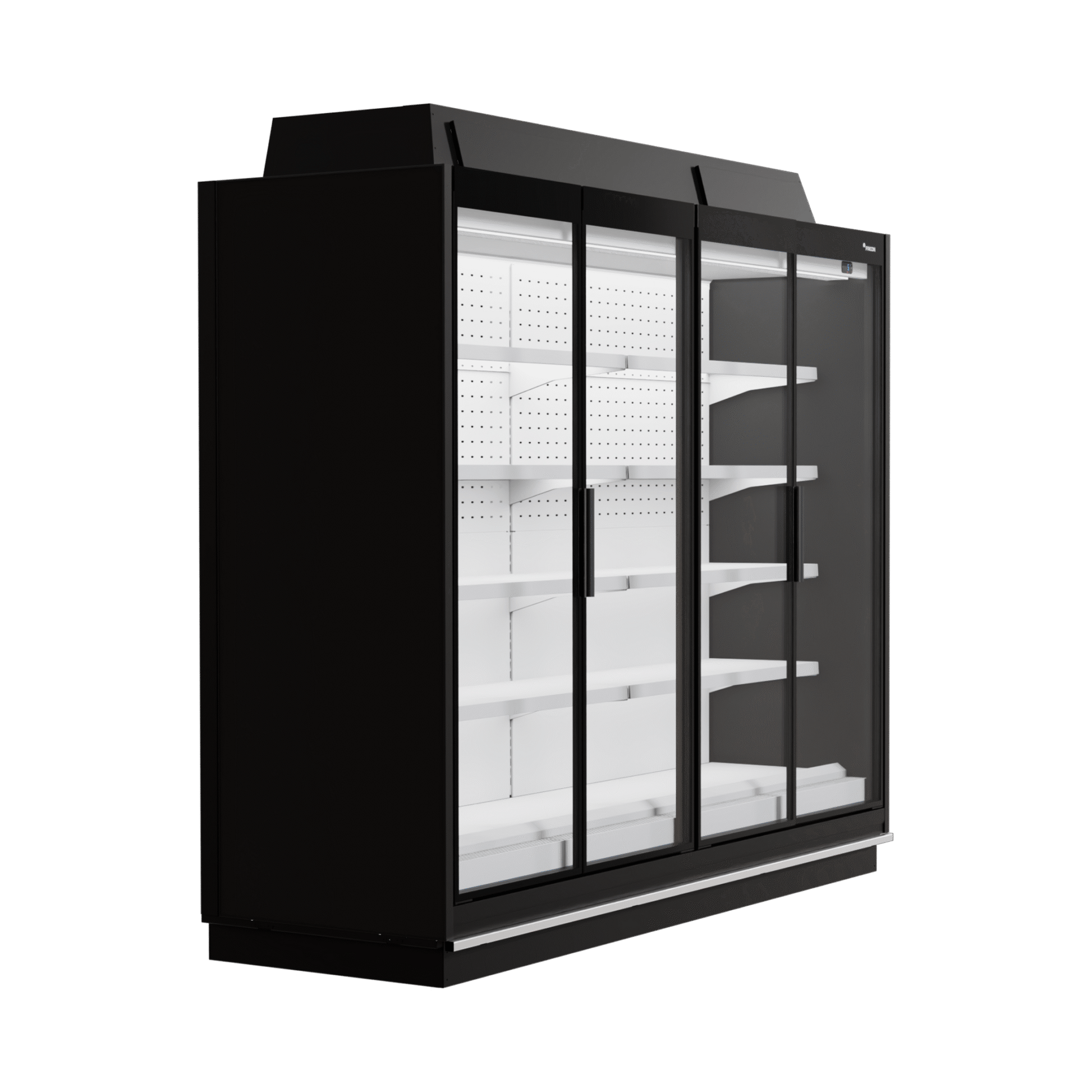 Fricon Display Chiller WD 4D FV R, 1799 L, Four Glass Doors