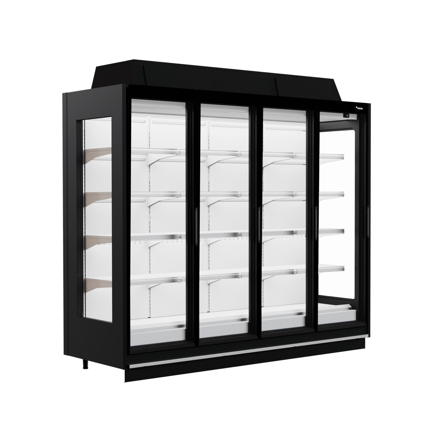 Fricon Display Freezer WD 4D FV DT, 1726 L, Four Glass Doors