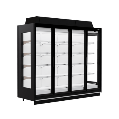 Fricon Display Freezer WD 4D FV DT, 1726 L, Four Glass Doors