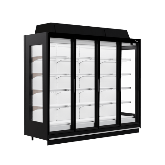Fricon Display Freezer WD 4D FV DT, 1726 L, Four Glass Doors