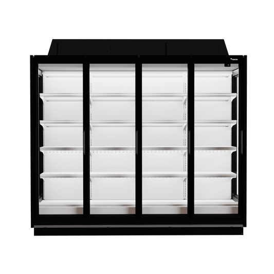 Fricon Display Freezer WD 4D FV DT, 1726 L, Four Glass Doors
