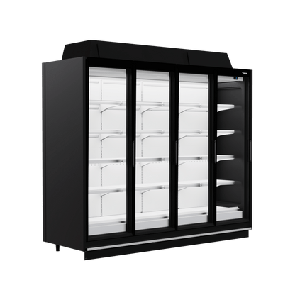 Fricon Display Freezer WD 4D FV DT, 1726 L, Four Glass Doors