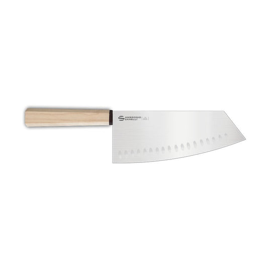 Hexagon Oriental Knife, Granton Edge XJ36018C, 18 cm, product photo