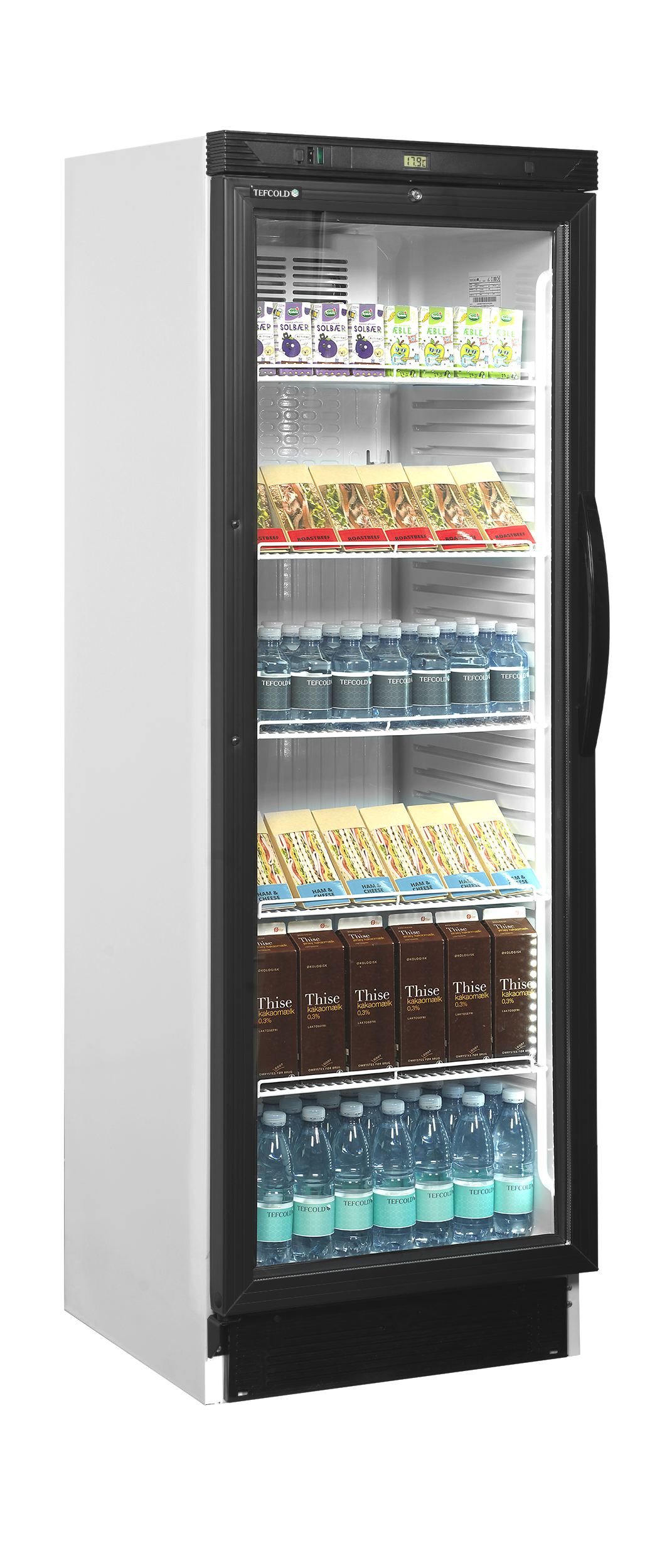 Bottle Cooler, Left Hinged, 345L, +2/+10°C