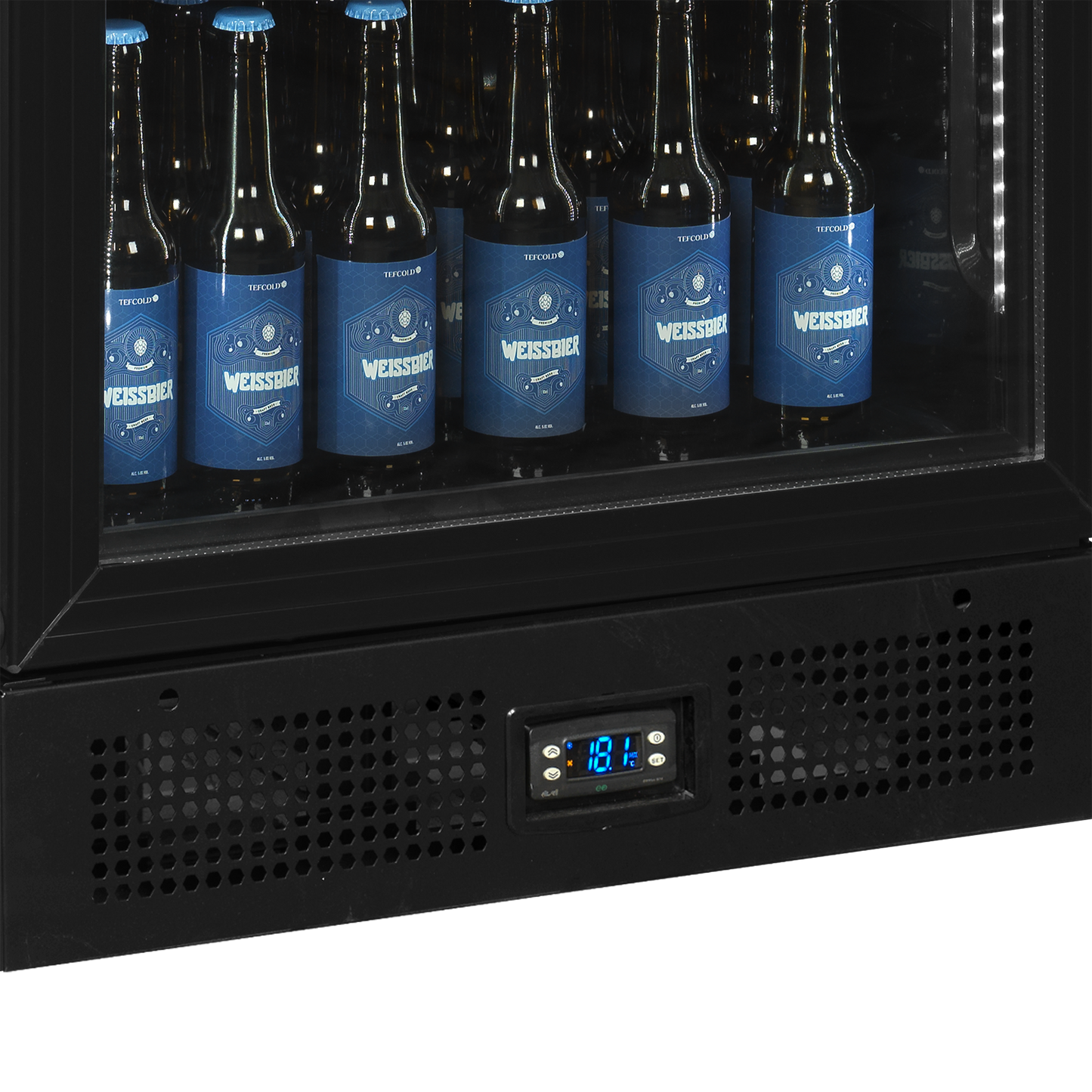 Black Bottle Cooler, 345L, +2/+10°C