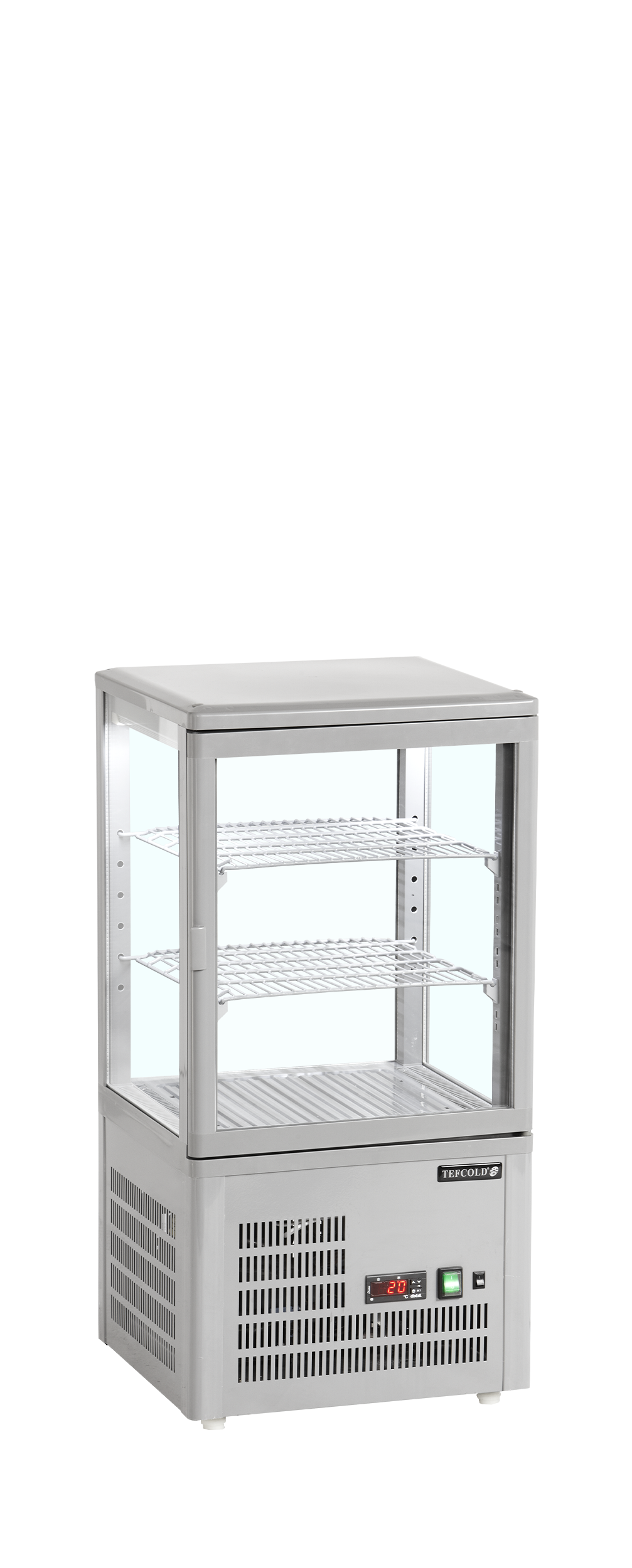 Refrigerated Display Case Countertop, 58L, +2/+12°C