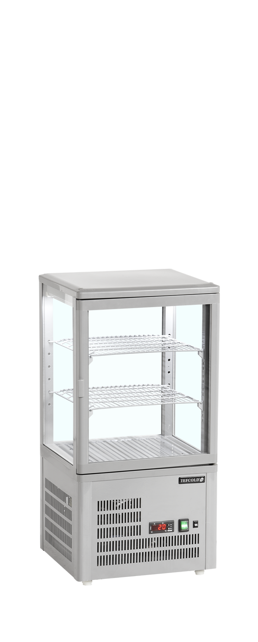 Refrigerated Display Case Countertop, 58L, +2/+12°C