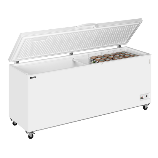 Ice Cream Freezer, Solid Lid, 600L, -24/-14°C