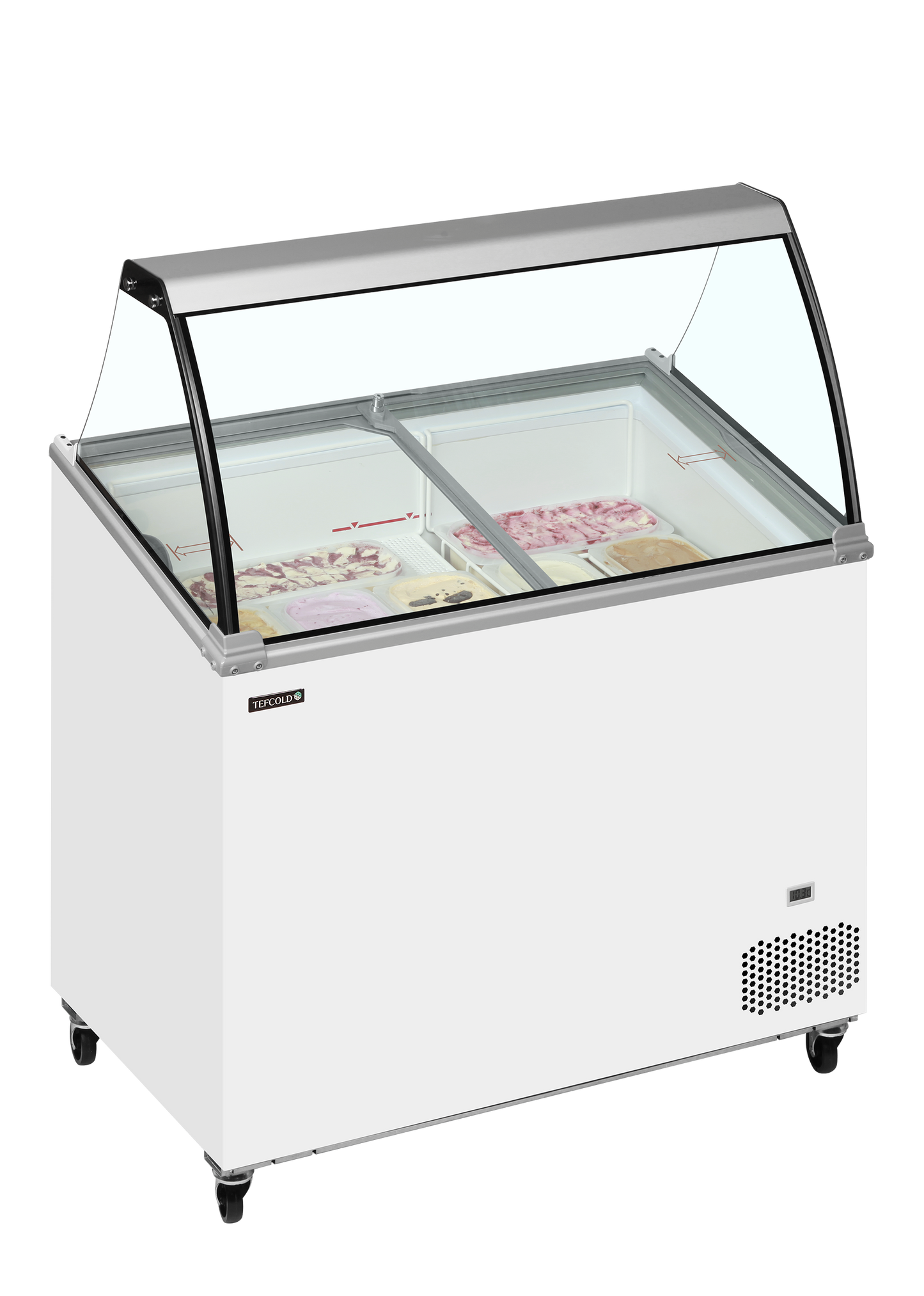 Scoop Ice Cream Freezer, 230L, -24/-14°C