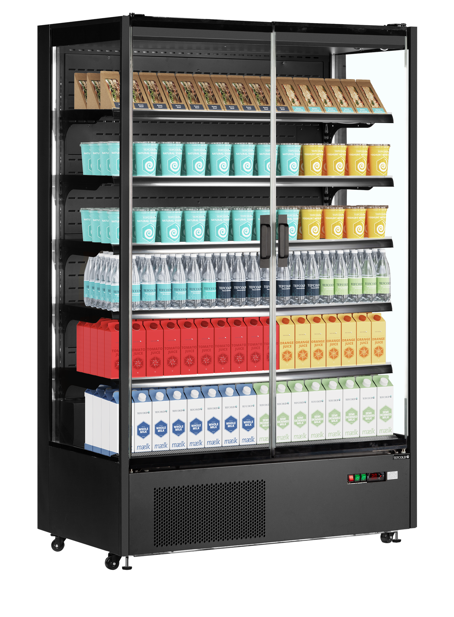 Supermarket Multideck Cooler, 764L, -1/+5°C