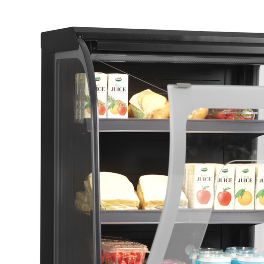 Low open front cooler, 150L, 0/+6°C