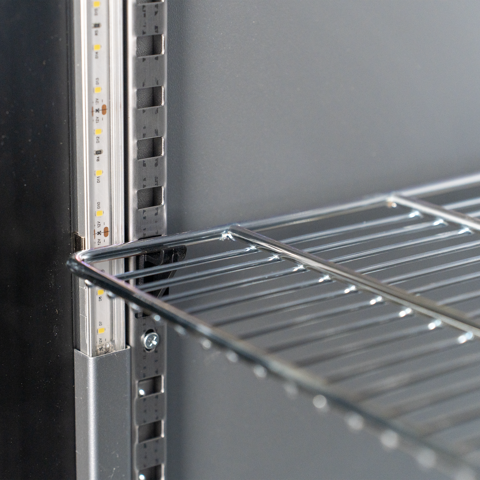 High-end Display Cooler, 260L, +2/+12°C