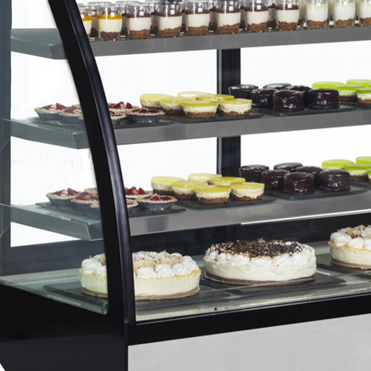 Refrigerated Display Counter, 218L, +2/+8°C
