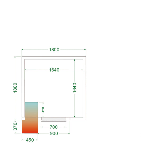 Cold Room, 0/+8°C