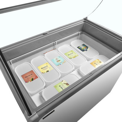 Scoop Ice Cream Freezer, 218L, -24/-14°C