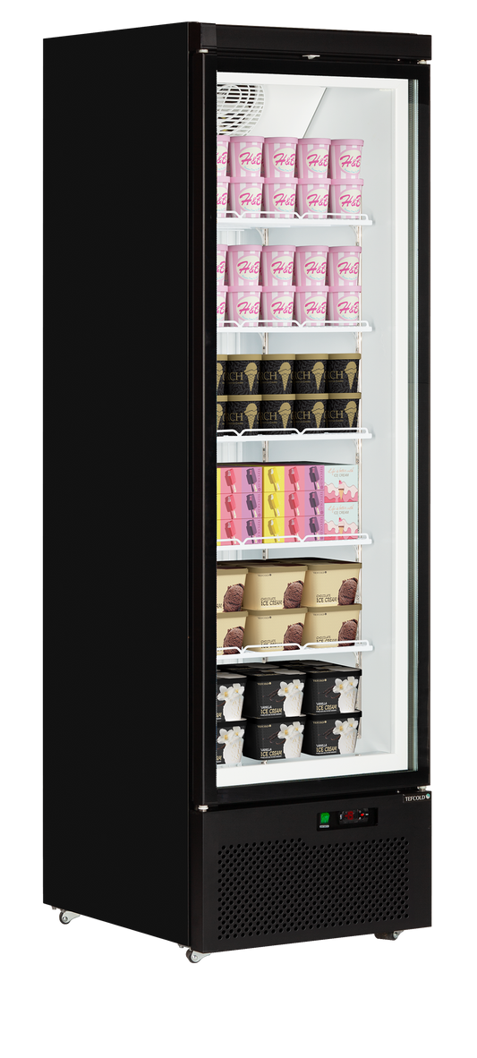 Display Freezer, 390L, -18/-22°C