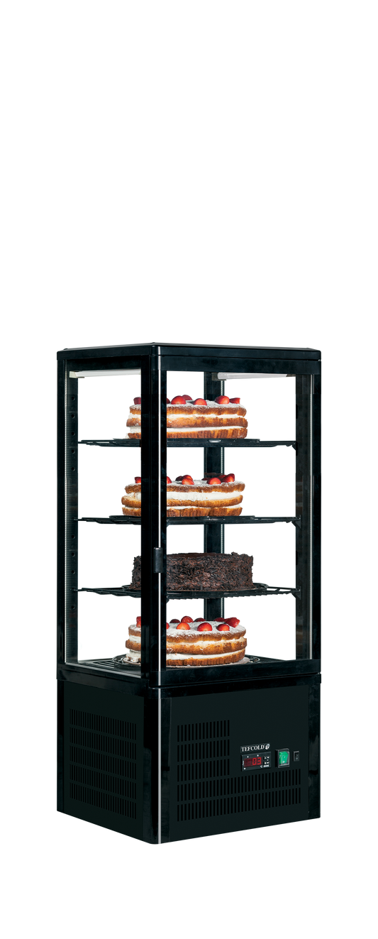 Refrigerated Display Case Countertop, 78L, +2/+12°C