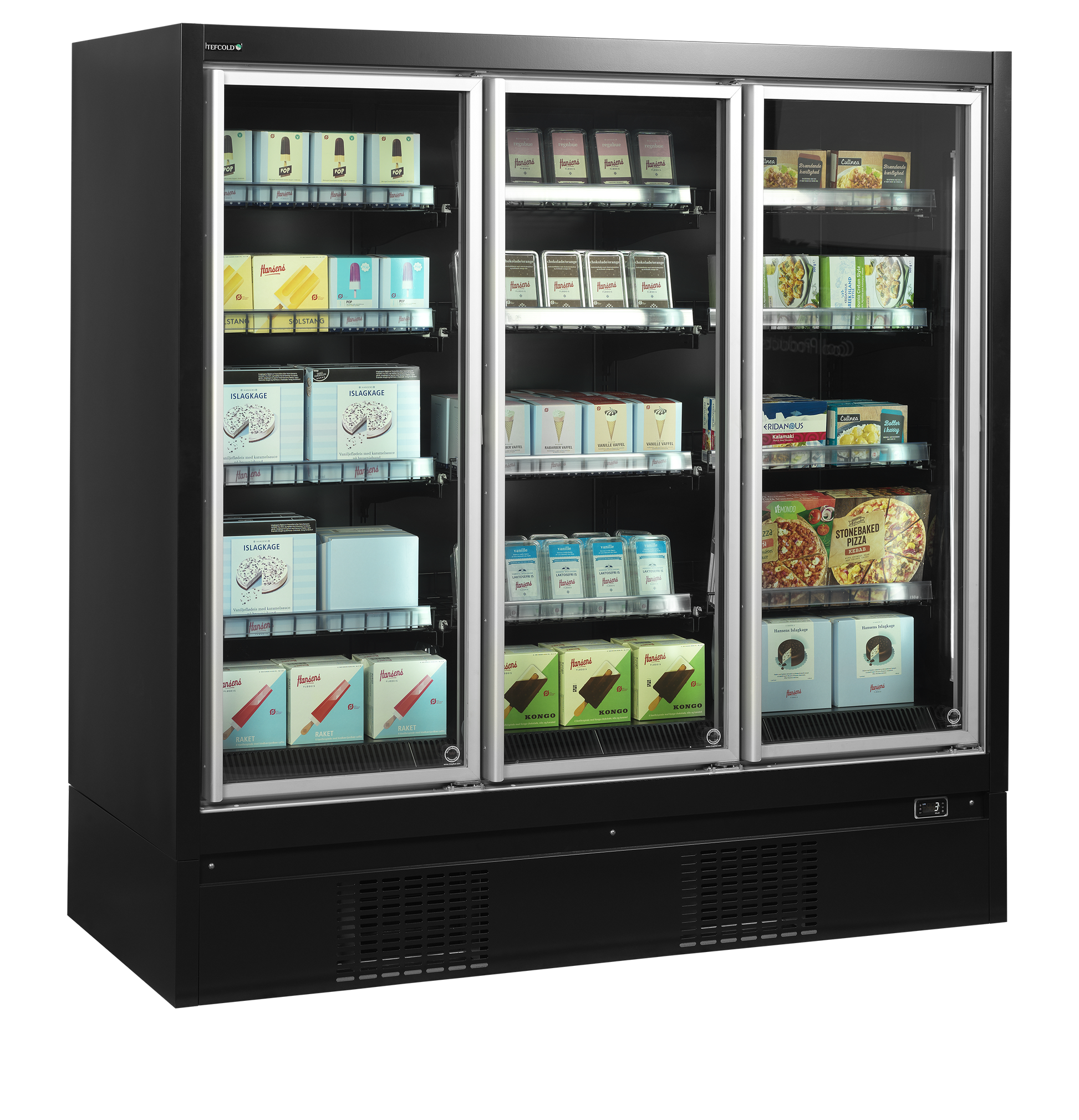 Supermarket Multideck Freezer, 1270L, -21/-18°C