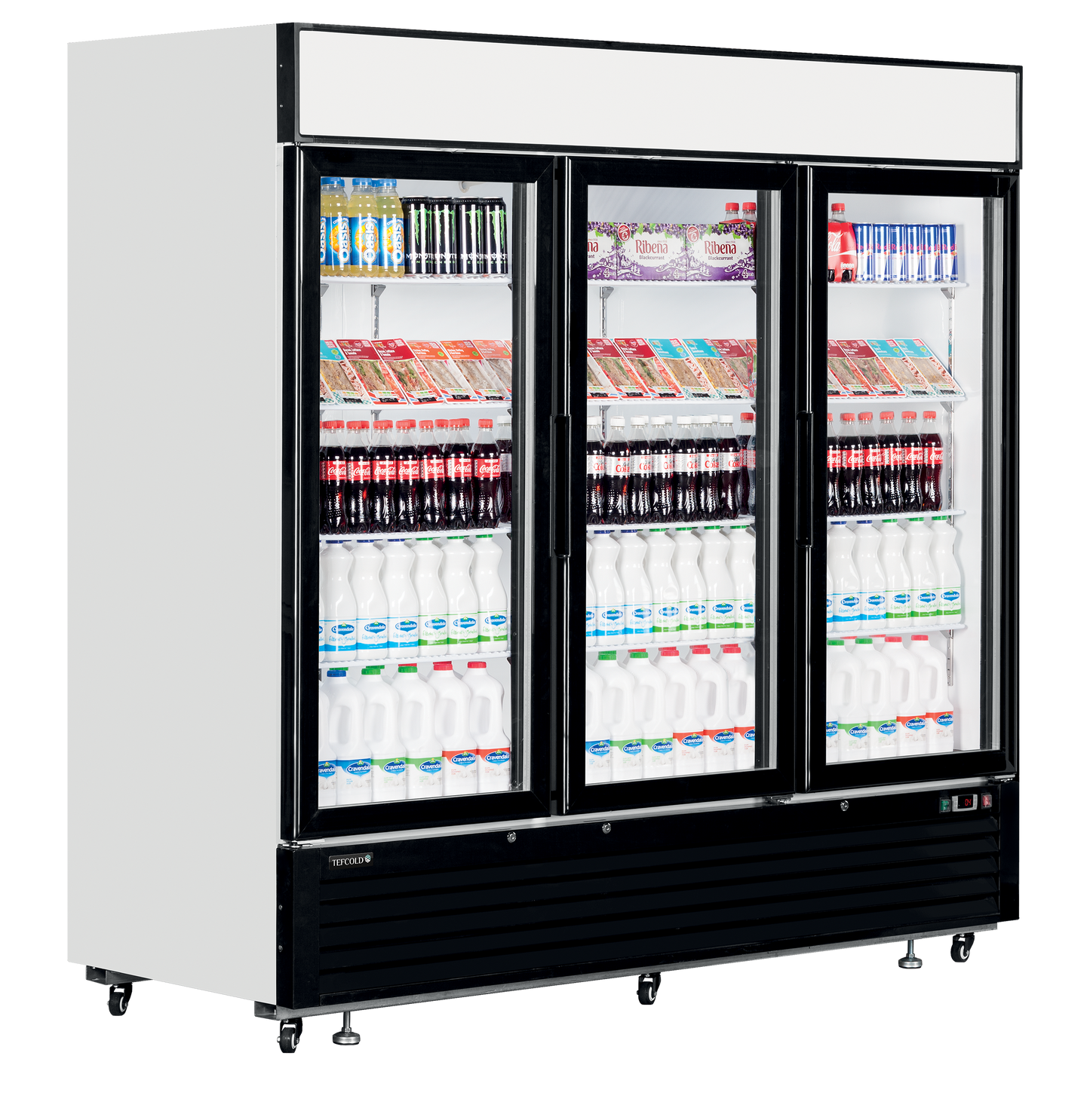 Display Cooler, 1436L, +1/+8°C