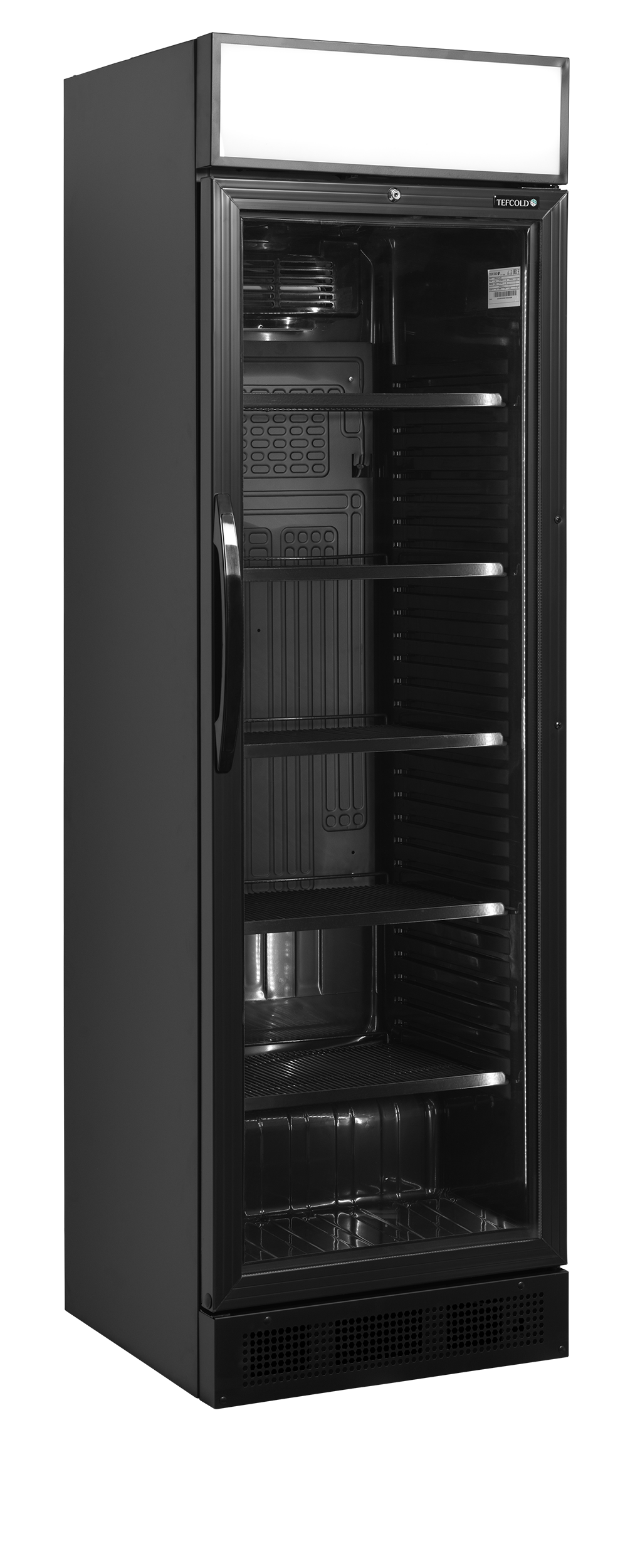 Black bottle cooler, 345L, +2/+10°C