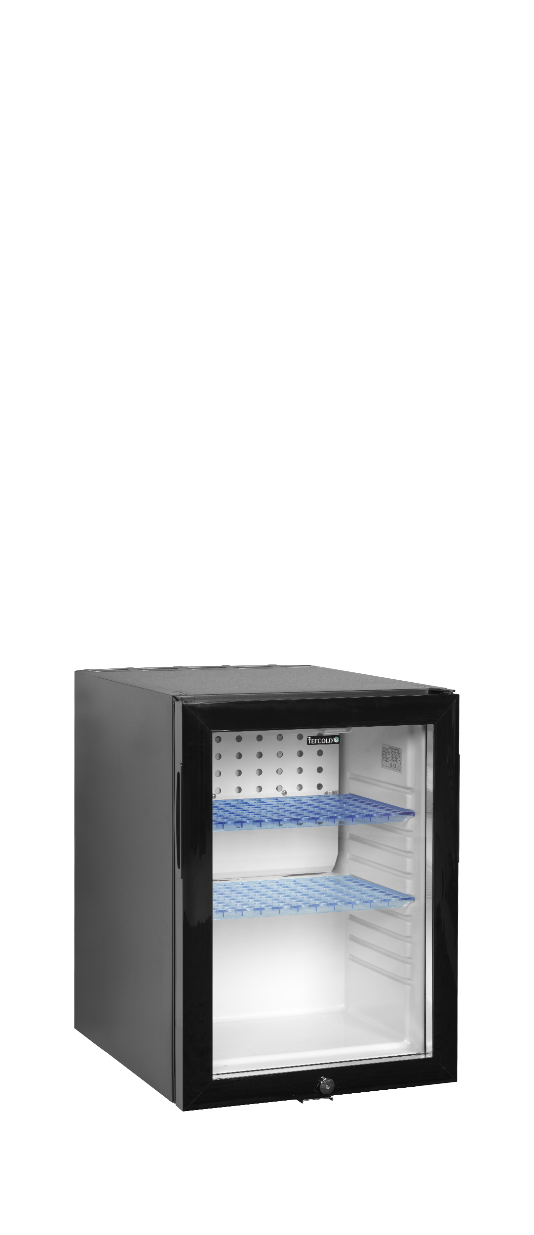 Glass Door Minibar Cooler, 34L, +5/+14°C