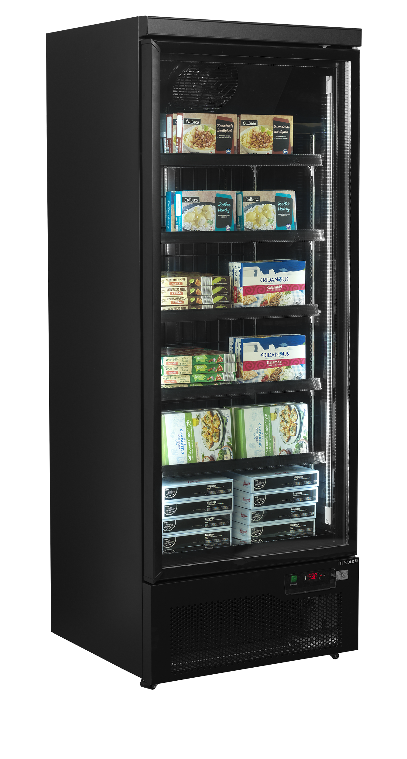 Display Freezer, 390L, -18/-22°C