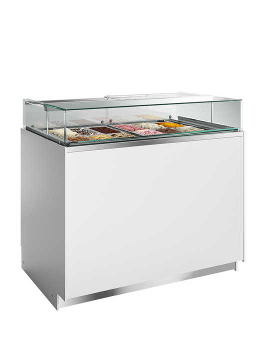 Upright Display Refrigerator, Glass Door