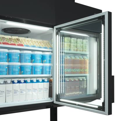 Wall Freezer/Cooler, 650L, -24/'-18 / -1°C