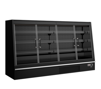 Tefcold Low-Height Multideck Galaxy+ GPL26FGD Black / DF, 720 L, image 1